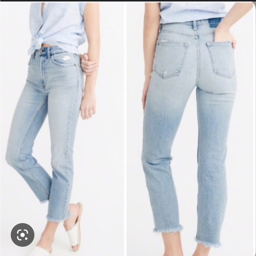 Ankle straight pants size 25r
